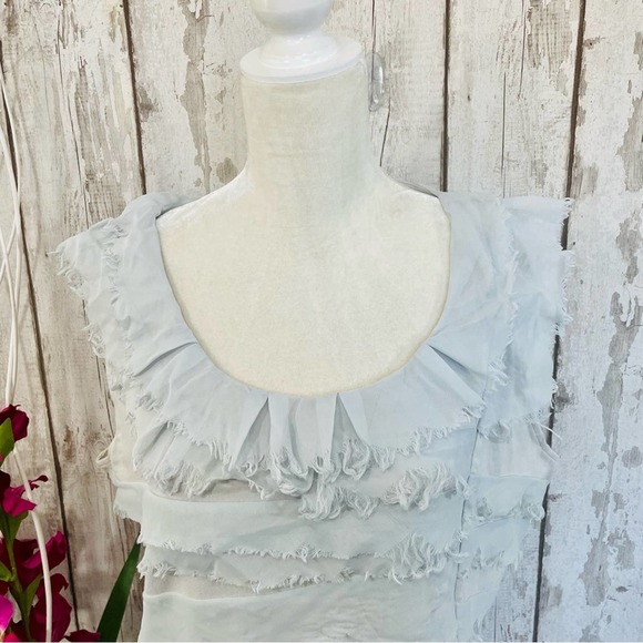 NY&Co - Organza Overlay Blouse - Picture 3 of 8